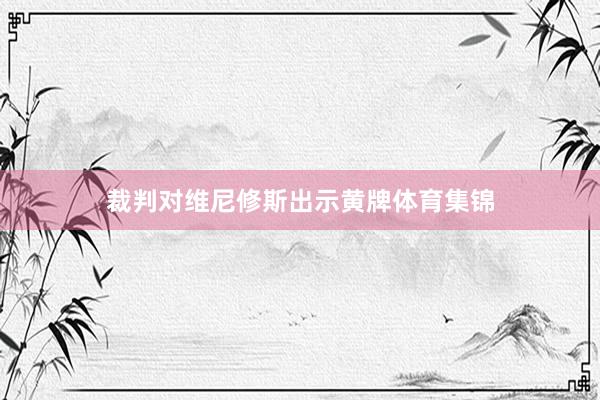 裁判对维尼修斯出示黄牌体育集锦